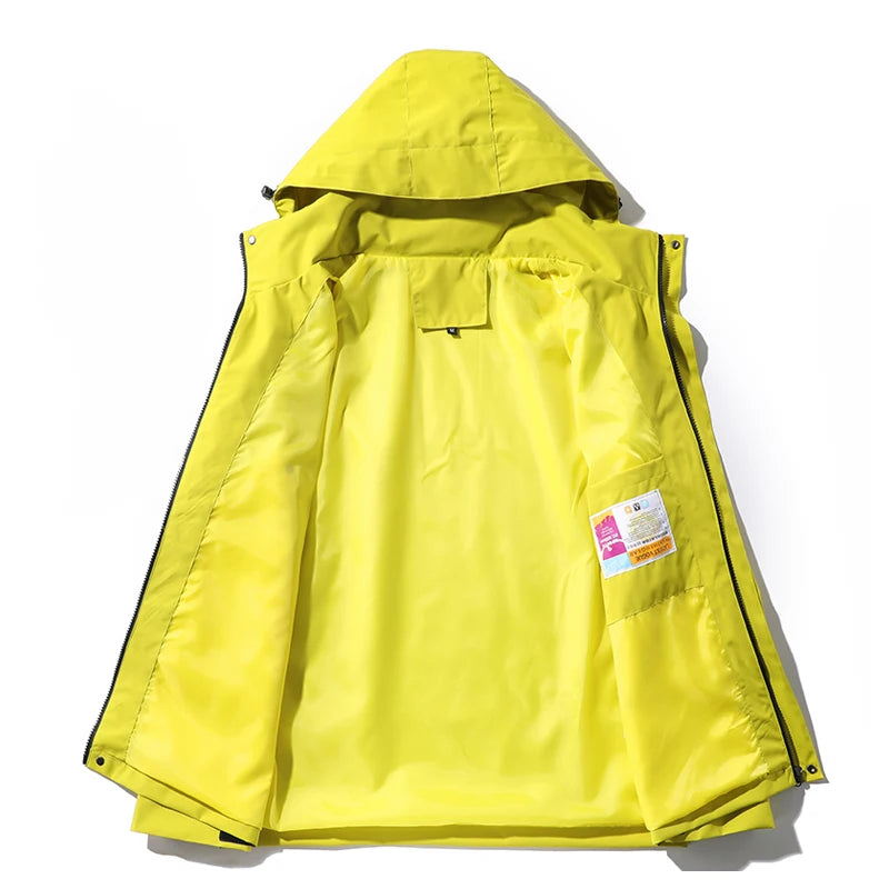 unisex waterproof jackets Climbing hiking camping Trekking Windbreaker Women Men outdoor windproof rain coats Antifouling