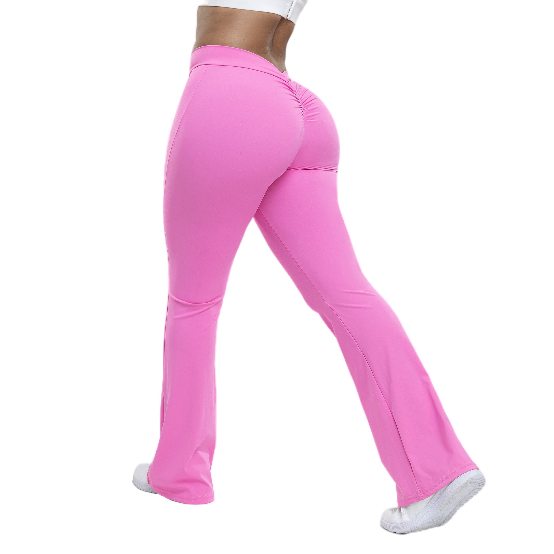 High waist wide leg yoga pants