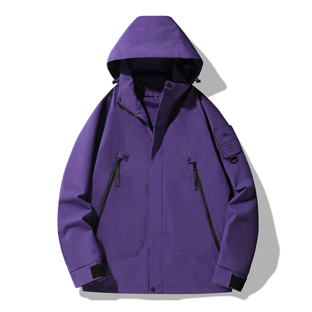 unisex waterproof jackets Climbing hiking camping Trekking Windbreaker Women Men outdoor windproof rain coats Antifouling