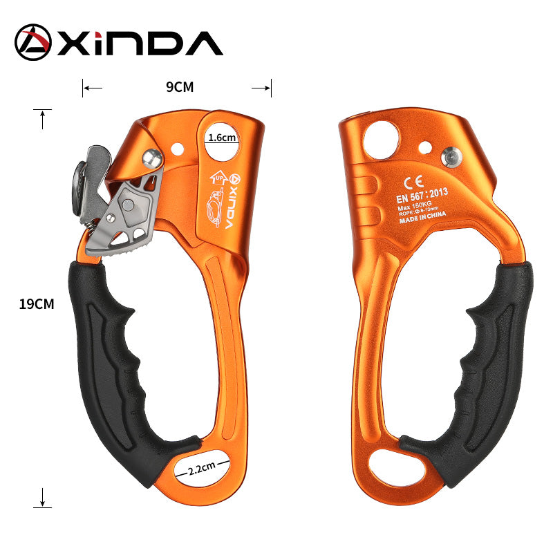 Rock Climbing Left Hand Grasp 8mm-13mm