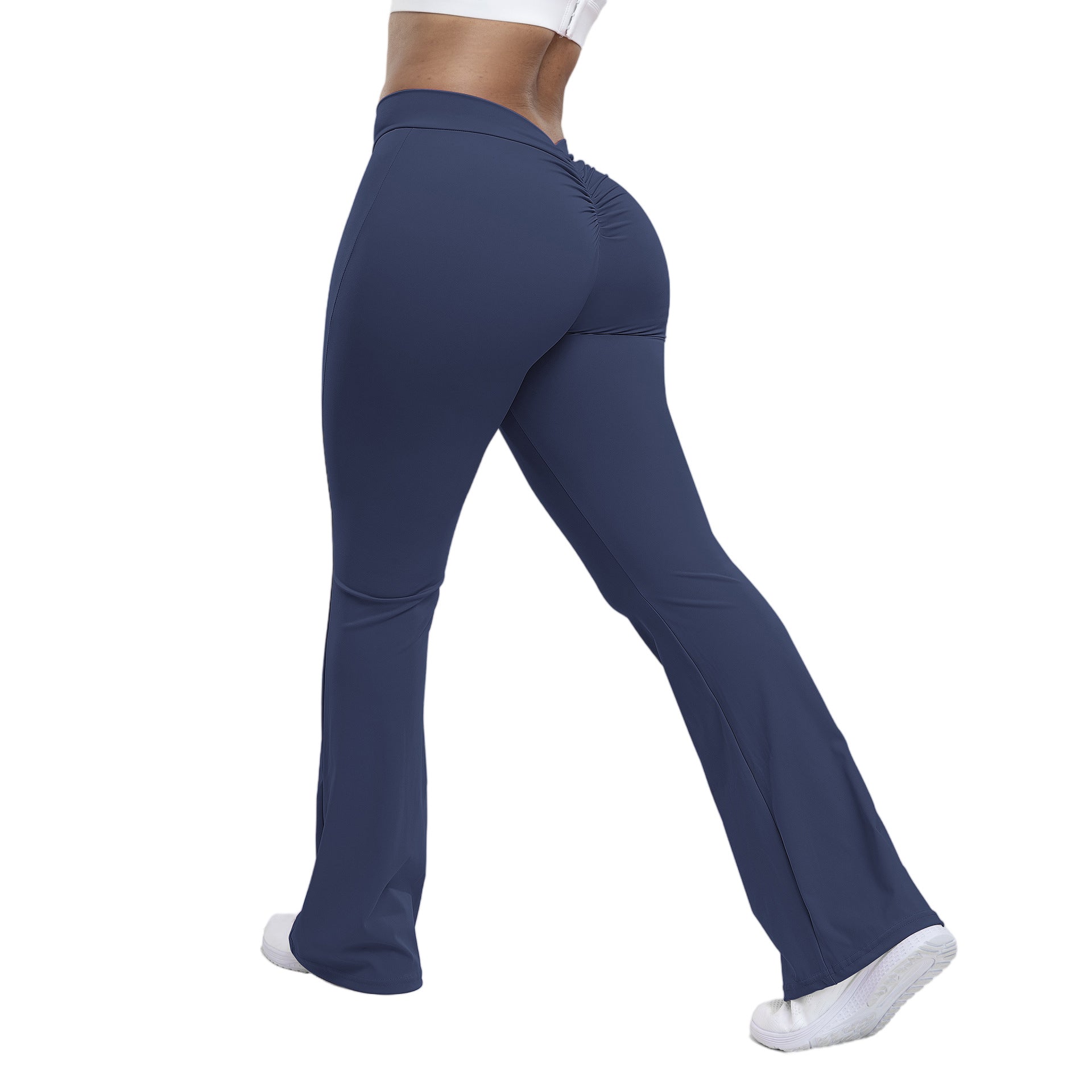 High waist wide leg yoga pants
