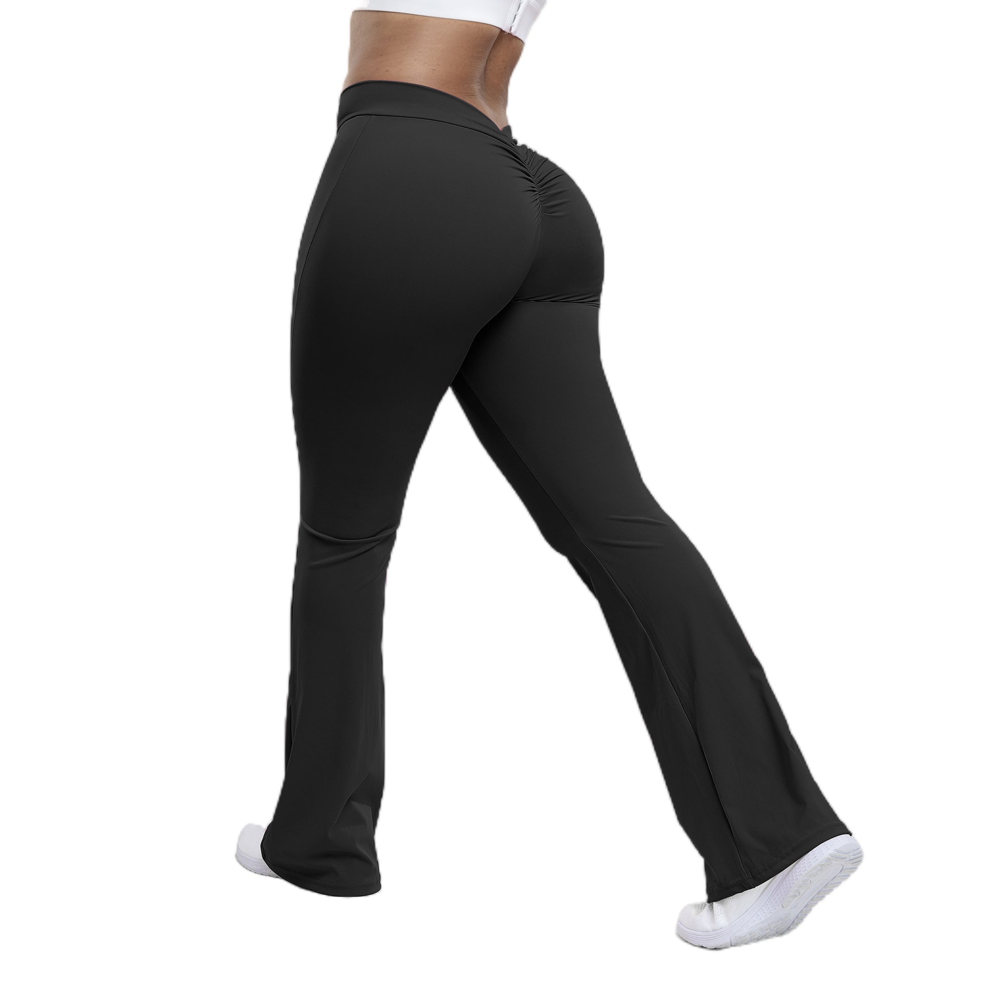 High waist wide leg yoga pants